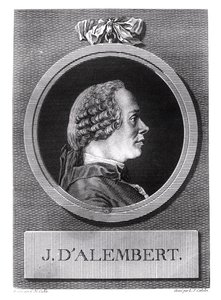 ジャンルロンダランベール（1717-1783） 作： Charles Nicolas II Cochin
